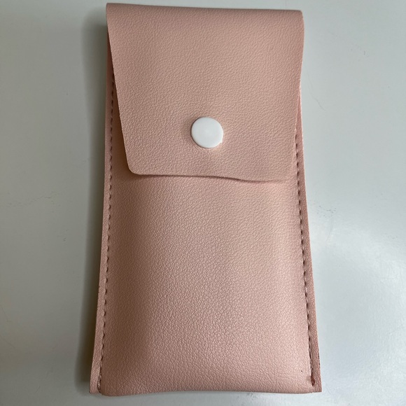 ❌❌SOLD❌❌💥Mini Travel Size Makeup Brush Set of 8 w case gym office skin tone purs - Picture 3 of 6